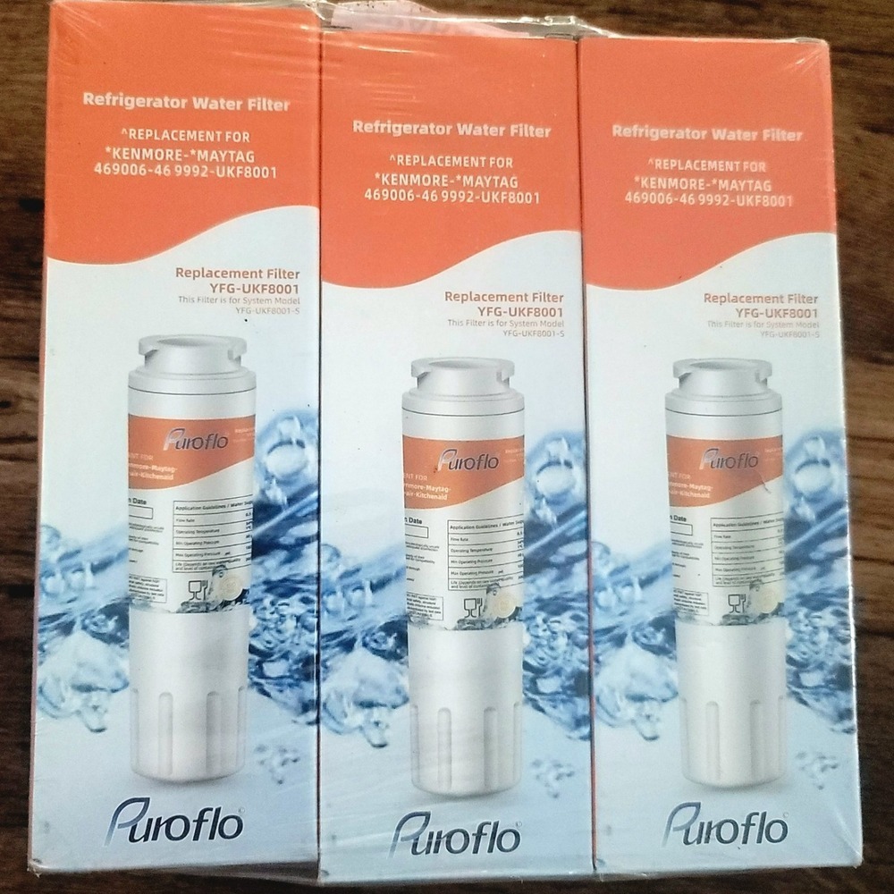 Puroflo UKF8001 Refrigerator Water Filter
